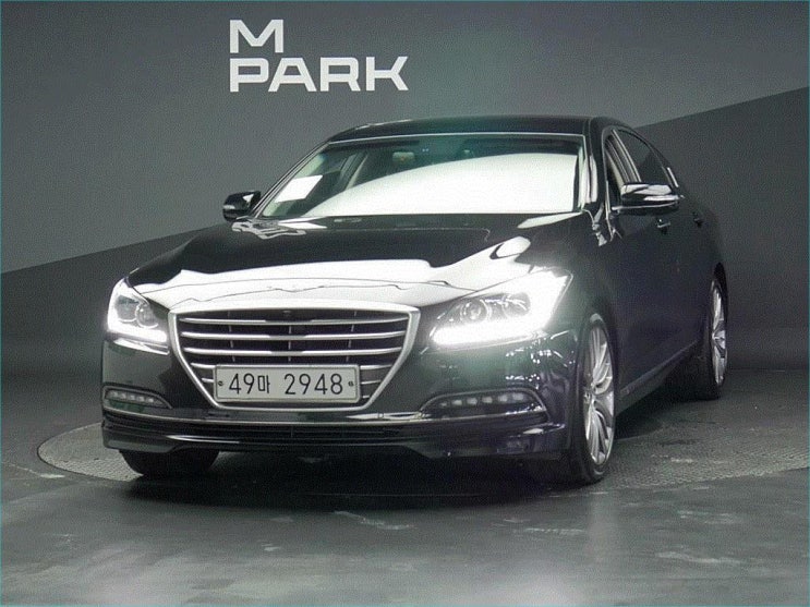  제네시스DH G380 프레스티지 검정색중고차말도안되게 완벽한차량