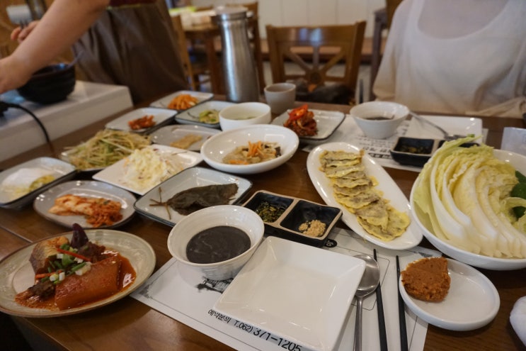  광주 육전맛집 육전 한옥 한우아롱사태 육전 입에서 살살 녹아!