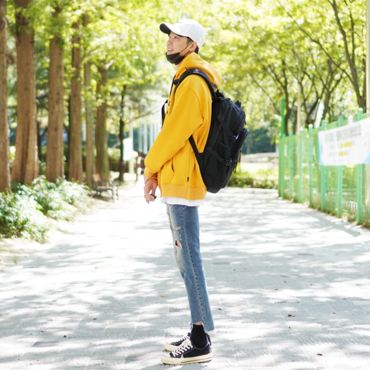  남자 후드티 코디 필루미네이트와 함께 했죠