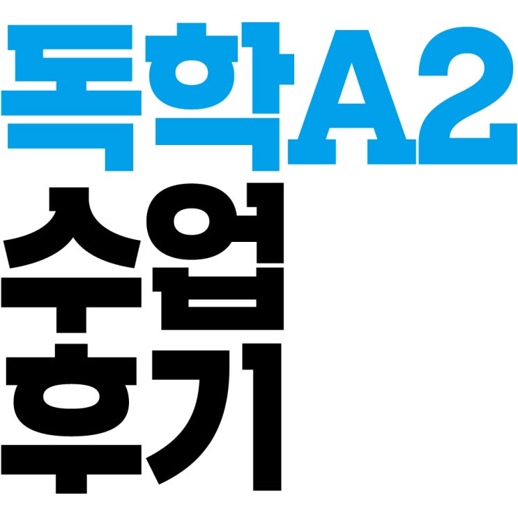  독일어를 공부할 때 꼭 알고 가야하는 포인트! 박혜민님의 뼈때리는 A1, A2후기