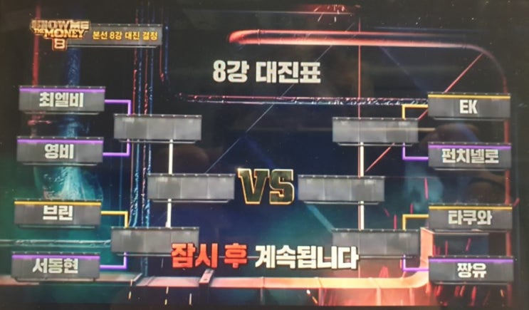  [충격반전연속] 쇼미더머니8 9화 8강 토너먼트 영상 모음& 탈락자 공개!/ (feat. 저스디스 행주 한요한 빈첸 쿠기)