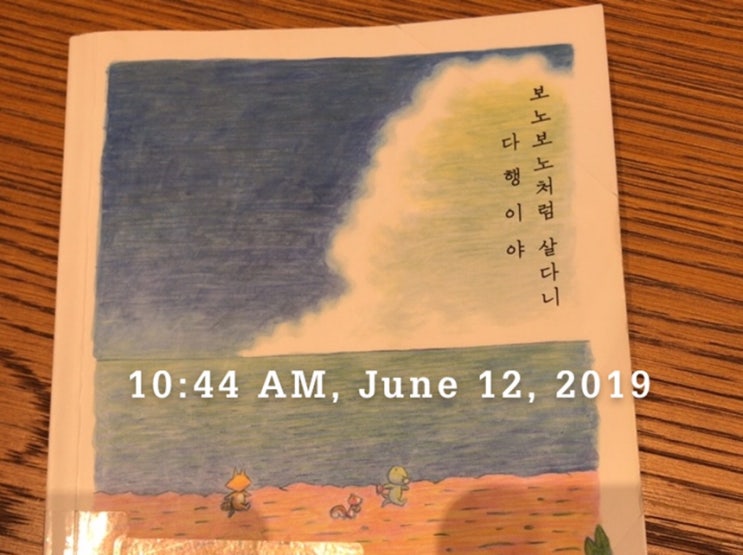  2019-07 / 보노보노처럼 살다니 다행이야 - 김신회
