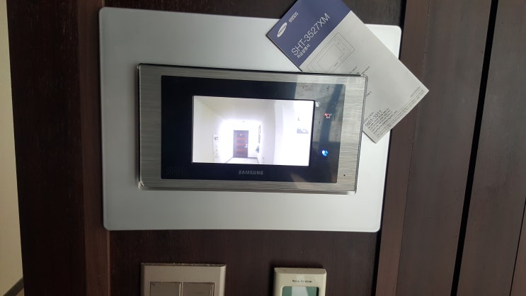  양주 덕계동 덕정동 비디오폰 인터폰 초인종 고장 설치 전문 양주시 덕계동 현진에버빌 도어락 번호키 비디오폰 교체 설치 SHT-3527