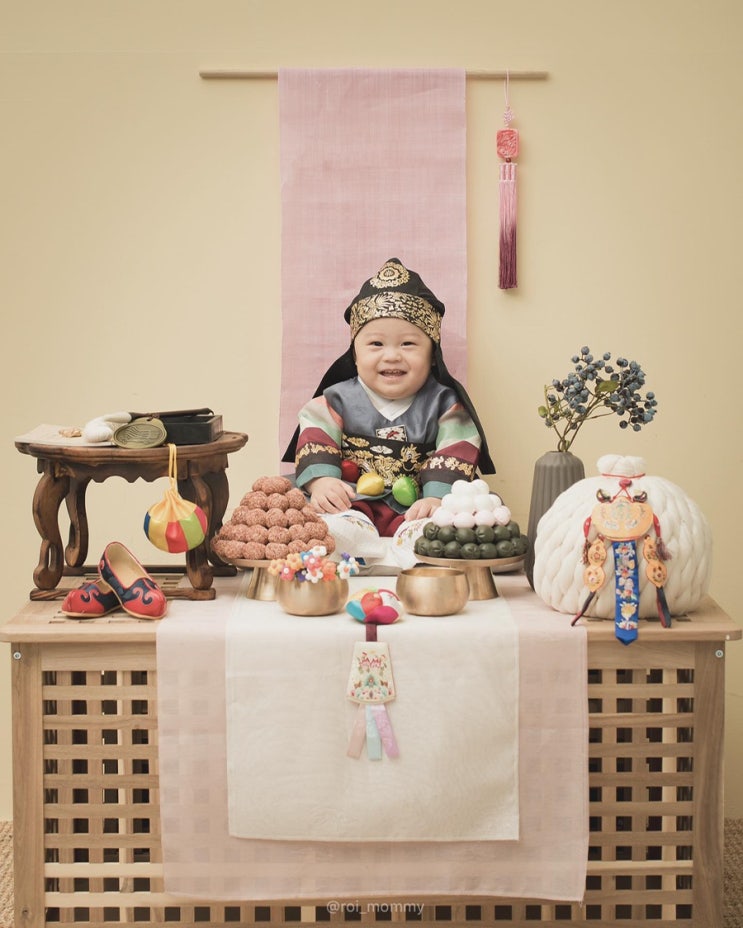  수원 돌상촬영 너무 만족해요! 우아한사진관 수원점