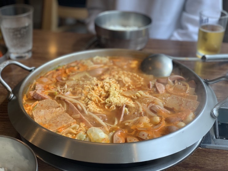  노원 : 화덕피자 주는 부대찌개