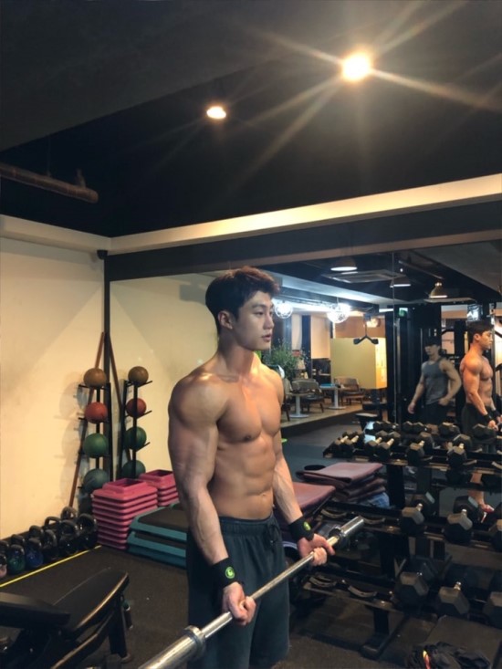  팔! 이두운동 바벨컬 [ 다이어트 ]