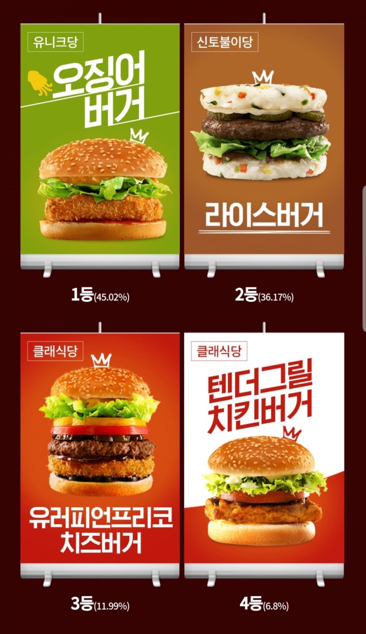  롯데리아 오징어버거 출시, 전설의 햄버거 솔직후기!