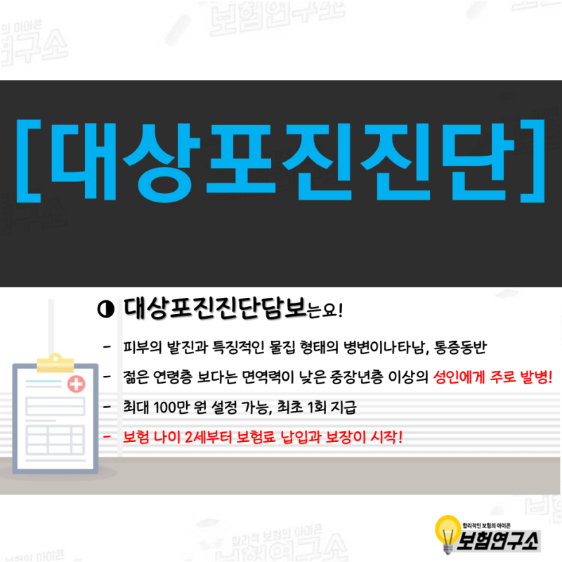 [알럽 사용설명서] 우리 아이 대상포진 진단비 보장은?