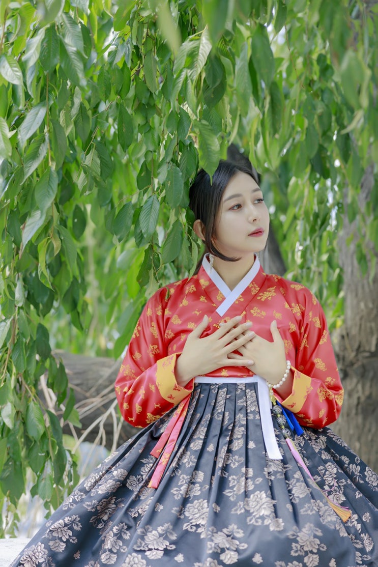  오랜만에 한복촬영
