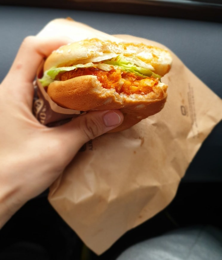  롯데리아 오징어버거 칼로리 맛 가격