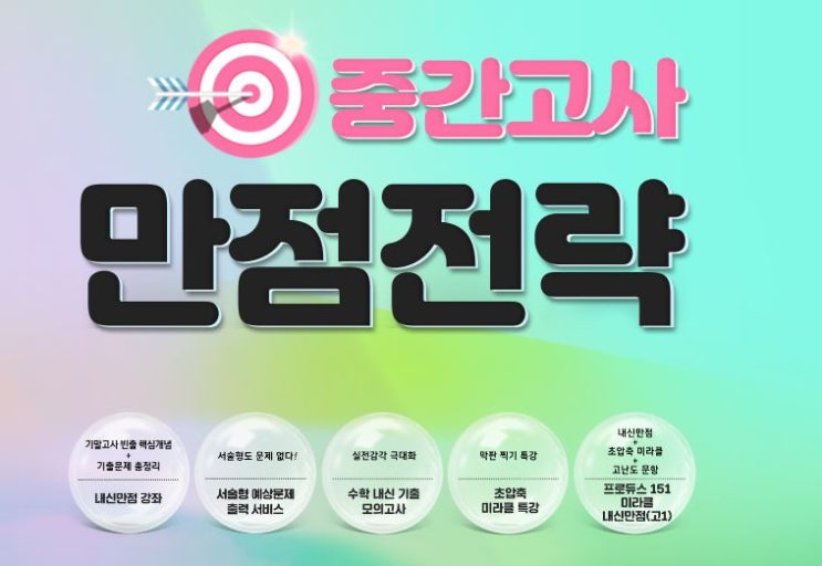  [고1,고2 중간고사 수학 만점전략]+20점 상승전략!