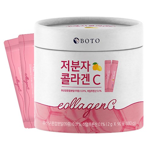  보뚜 저분자 콜라겐 비타민C 90개입, 180g, 1개