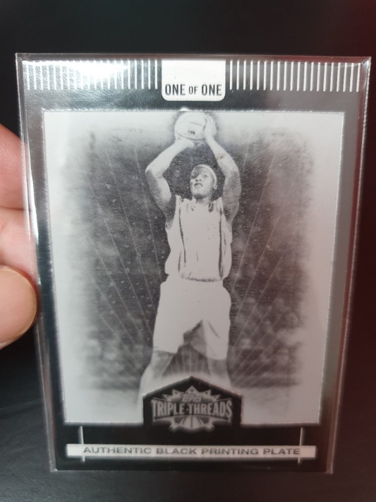  [농구 카드] 2007-08 Topps Triple Threads 알 쏜튼 1/1 루키 카드