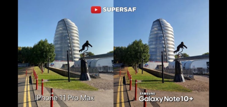 아이폰11PRO MAX VS 갤럭시노트10PRO 카메라비교