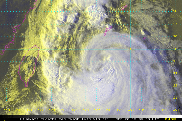 북서 태평양 태풍 구역-열대폭풍 타파(Tropical Storm Tapah) #2