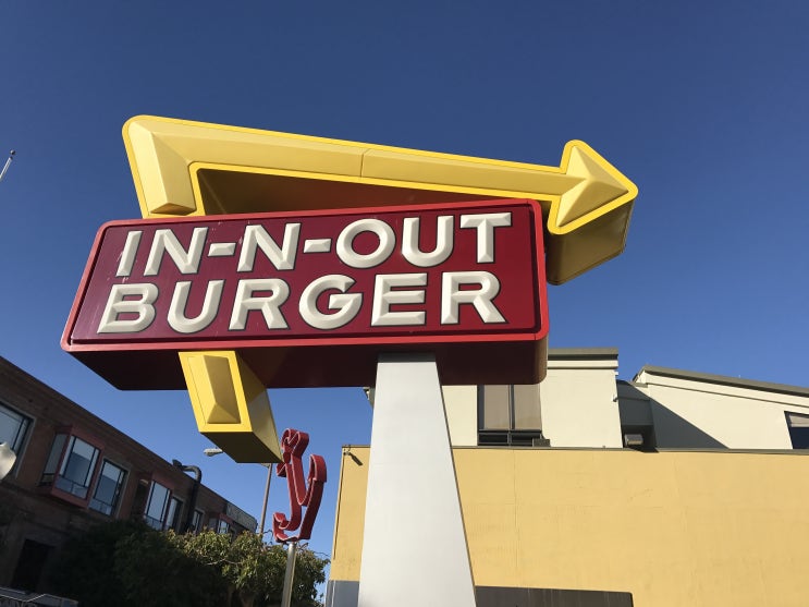  [미국 서부여행] 말해뭐해? 인앤아웃 버거(IN-N-OUT BURGER)
