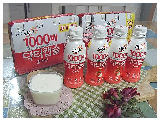  빙그레 닥터캡슐 1000배 더 강한 이중캡슐로 살아서 장까지~ 장 건강에 도움되는 유산균