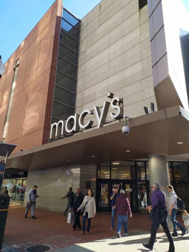  보스턴에서 쇼핑 구경하기 좋은 곳, Macy's!