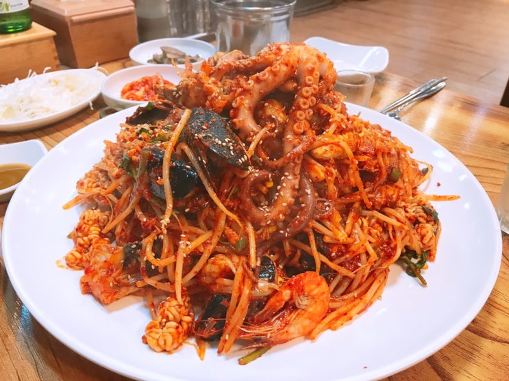  중화역 아구찜 해물찜 먹고 바베큐에 빙수, 코인노래방까지 ㅋㅋ