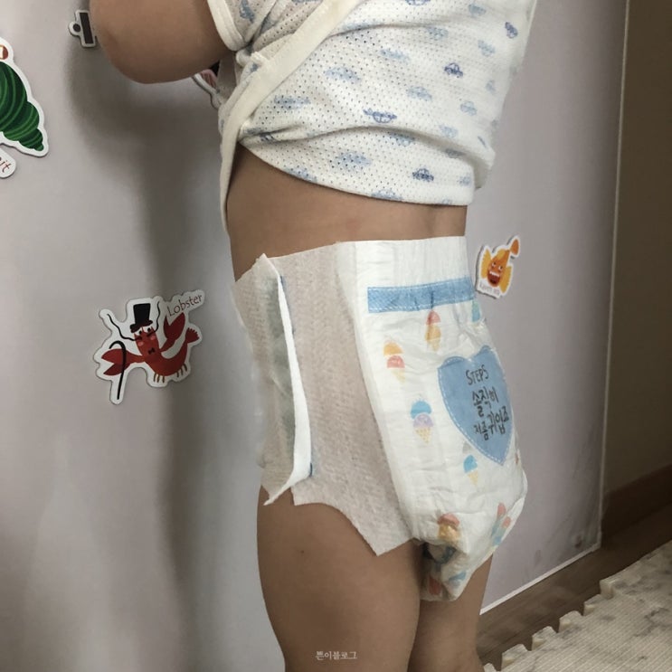  보송한 팬티기저귀 추천 : 하기스 매직컴포트 씬테크코어 공감기저귀