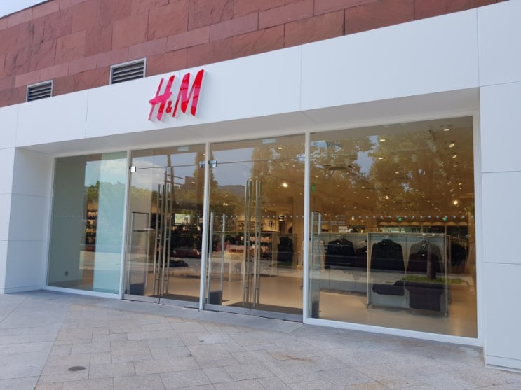 H&M 매장 후기_ 결국엔 탑텐_탕진잼