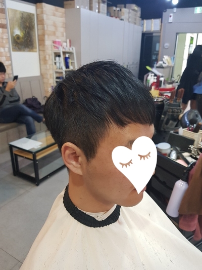  남성컷 M자컷