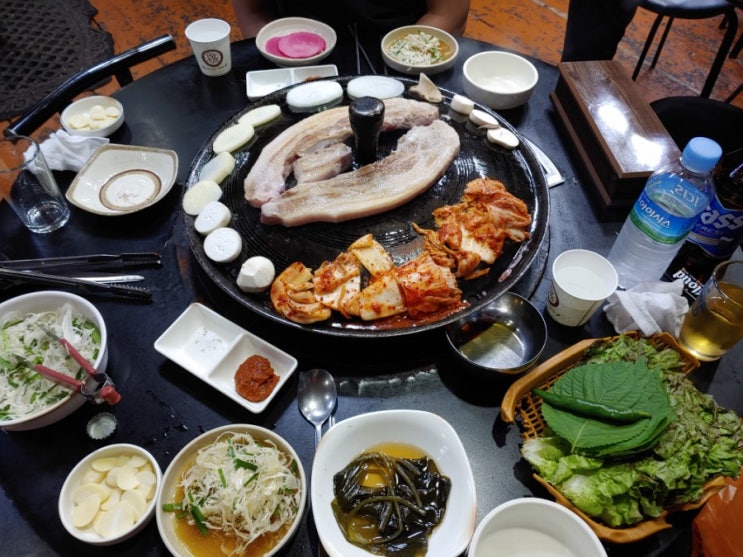 서울 맛집 추천 / 왕십리 삼겹살 맛집. 푸줏간생고기점 왕십리점