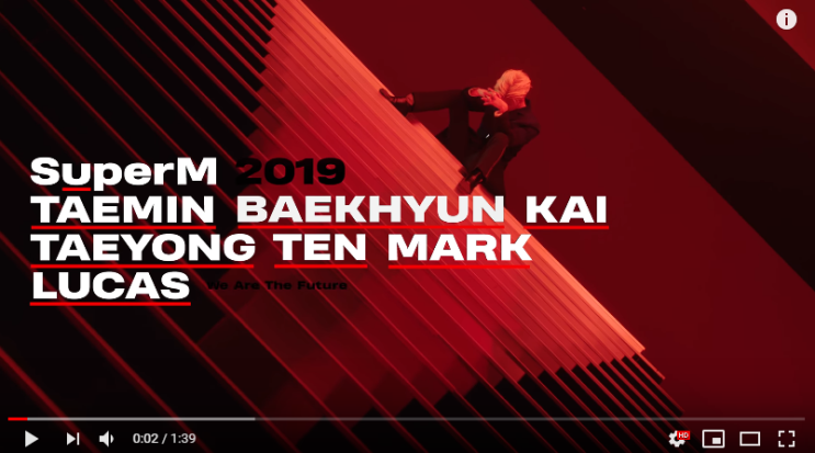  슈퍼엠(SumerM)태민 뮤비 공개, 컷단위 나노로 해석하며 훑어보기