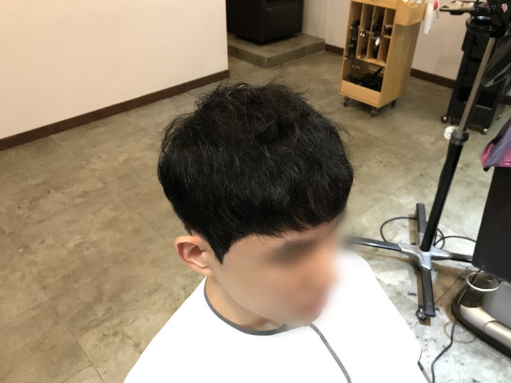  머리숱 없는 남자 탈모 펌 하고 풍성해졌어요