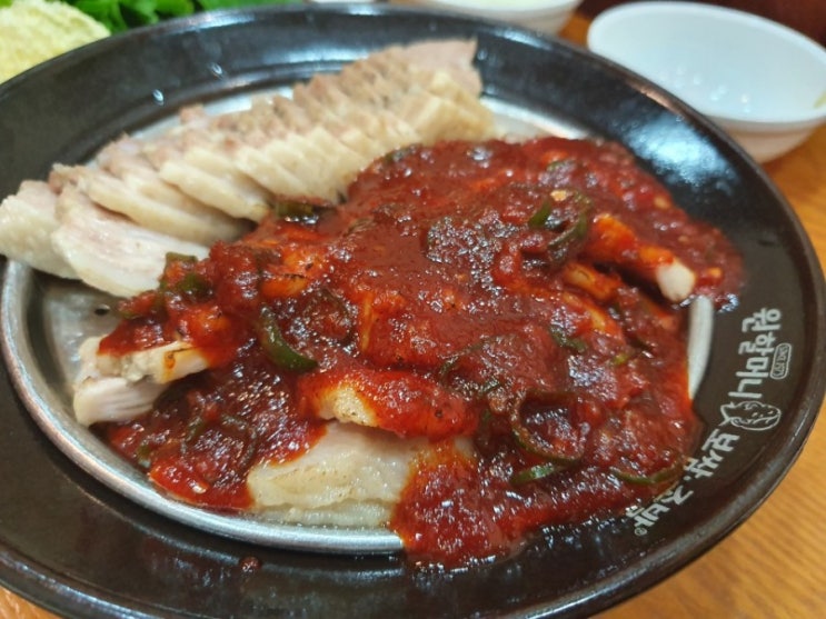  첨단보쌈맛집! 보쌈은 역시 원할머니보쌈~^^