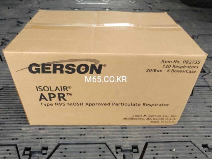  US GERSON ISOLAIR APR N95 MASK  N95 방역마스크,방진 마스크