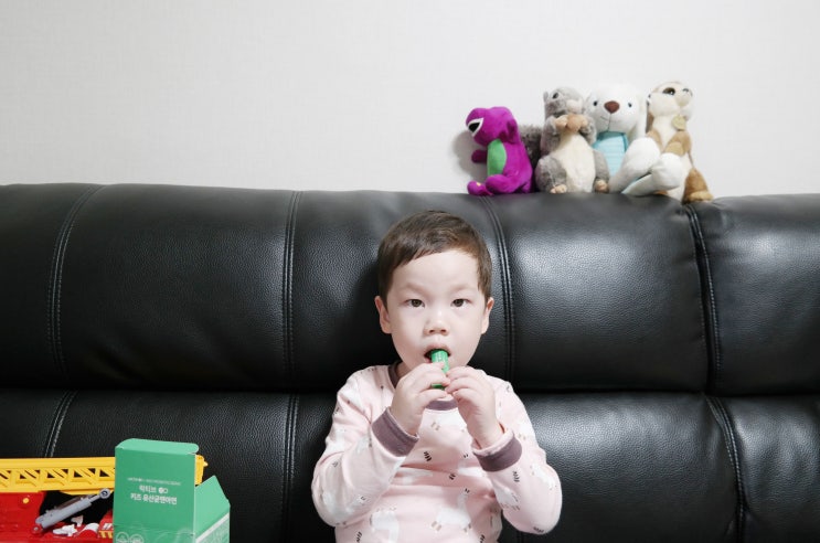  락티브키즈 아이유산균, 포도맛이라 아이가 잘 먹어요.