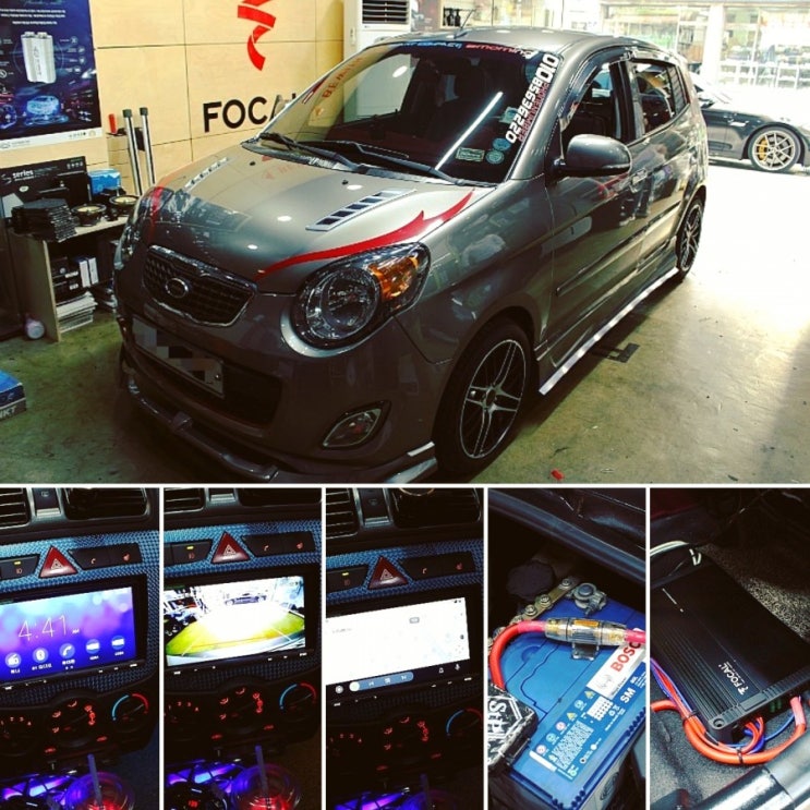  [뉴모닝] 포칼FPX4.400 SQ AB클래스 엠프