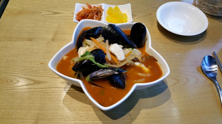  부산 장림 맛집 짬뽕카페 하이뽕에서
