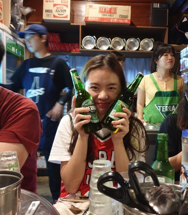  개강하고 사람산 이야기라랄