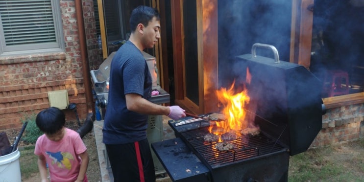 미국 맥도날드 햄버거 보다 맛있다!/조지아주 조셉 버거 오리지널 미국식 핸드메이드
