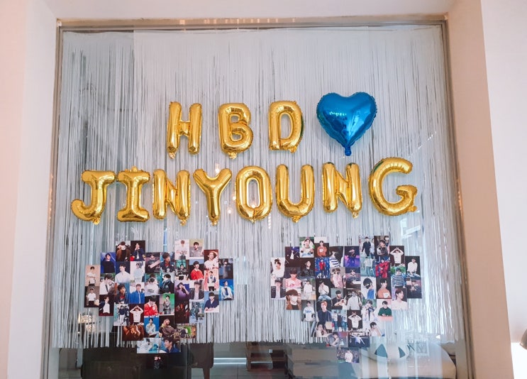  갓세븐 진영 생일 카페 투어 :: 연남 코코샌드 / 논현 띠그레블랑코