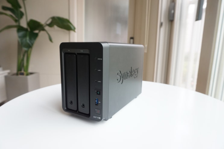 시놀로지 DS718+ 나스 개봉 후기, Synology Nas DS718+