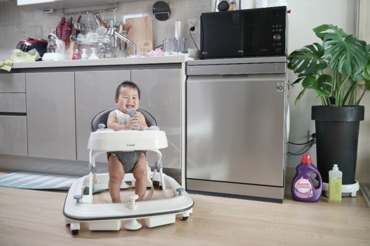 LG DIOS 식기 세척기 스팀으로 아기 식기 소독 까지 완벽하게!(이유식기&물병&젖병) 식기세척기 그릇넣는방법