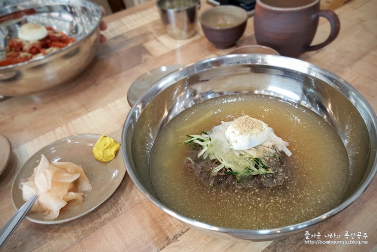  아라가야 냉면석쇠불고기 삼계동 김해 냉면