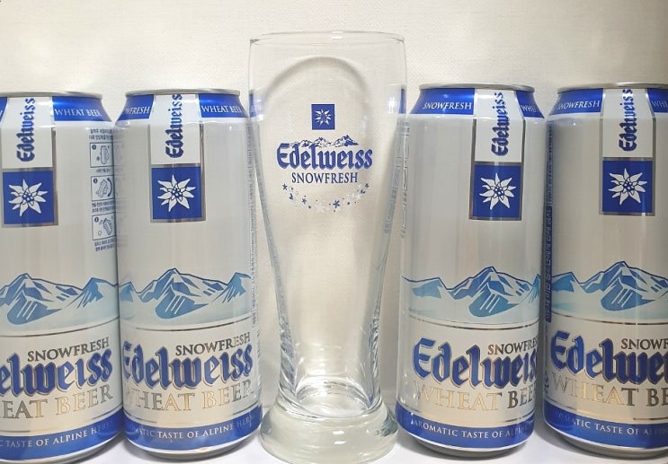  맥주 (beer) _ 에델바이스 (edelweiss) 전용잔