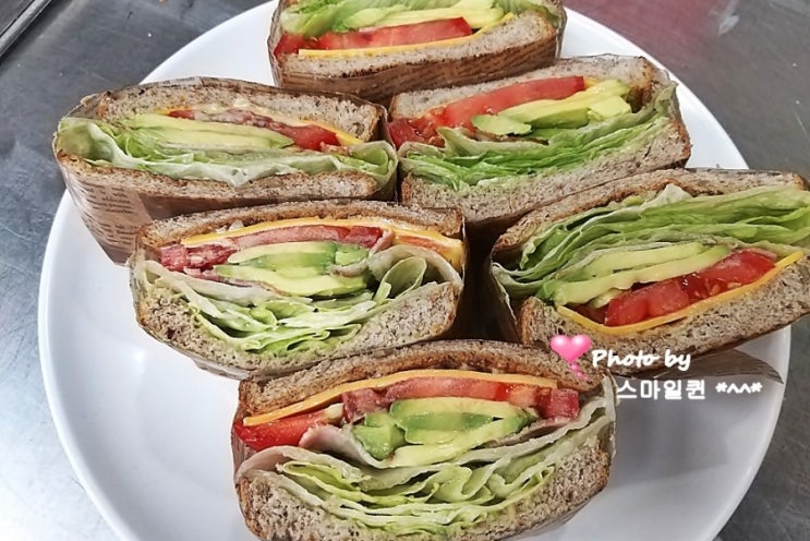  샌드위치 만들기 - BLTA 샌드위치~