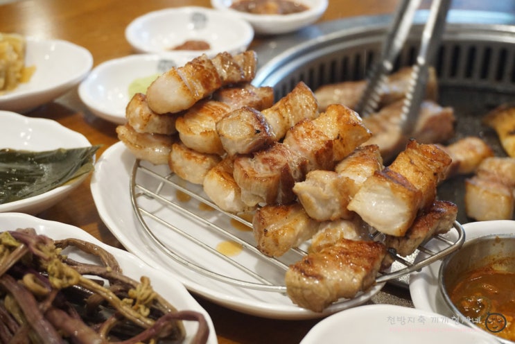  아주대 맛집으로 소문난 광교 고기집 고반식당