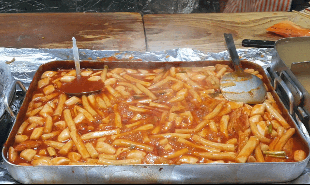  금정역 산본시장 맛집 완도김밥 분식집에서 떡볶이 튀김 마약김밥 먹었어욤