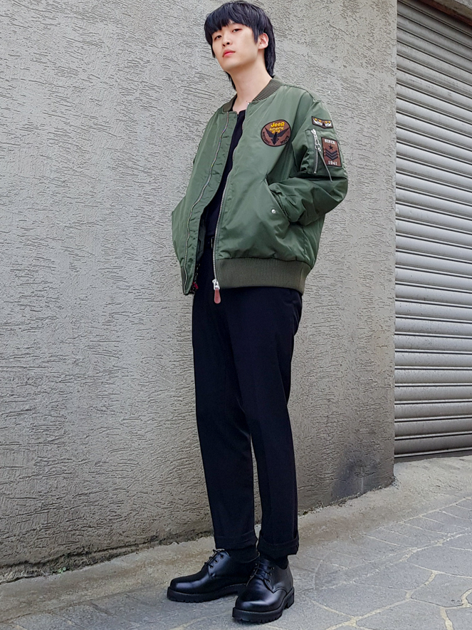  지프 항공점퍼! 가을 아우터로 든든하죠