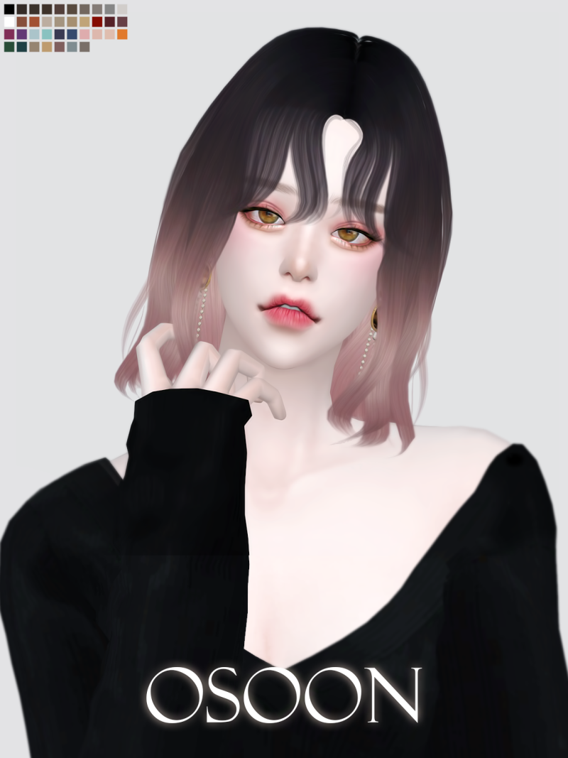심즈4 여심헤어 Female Hair 07 네이버 블로그
