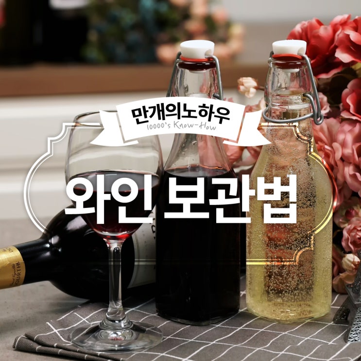  와인보관법과 와인조리법(와인과 요리)! 와인의 모든것 [만개의레시피]