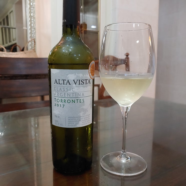  Alta Vista, Classic Torrontes 2017 (알타 비스타, 클래식 토론테스 2017)