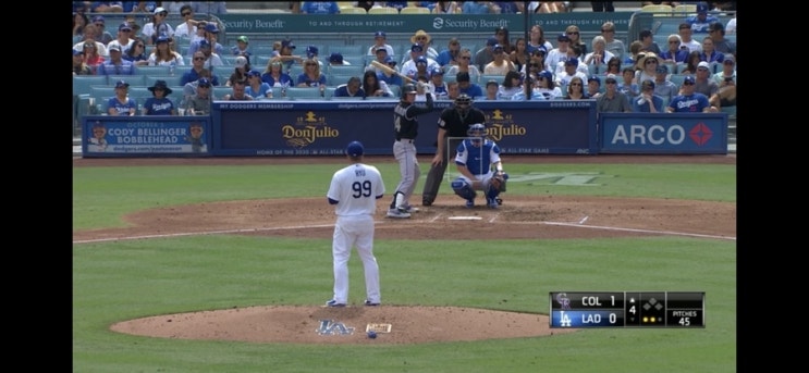  9/23 류현진 중계 해외에서 보기 - LA dodgers vs Colorado Rockies