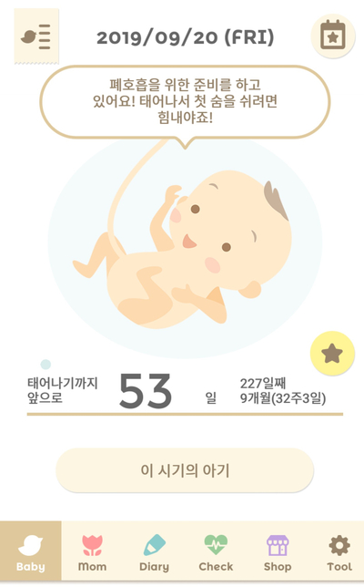 [임신일기/32주6일] 32주 임산부 증상, 태아의 발달, 첫 태동검사 tip